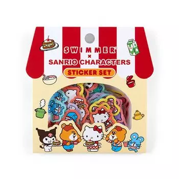 Sanrio (САНРИО) Печать дизайна Sanrio SWIMMERSANRIO ПЕРСОНАЖИ Персонажи Sanrio 10100,3 см Персонаж 491586 SANRIO