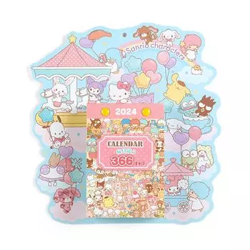 Sanrio Sanrio Персонажи Ежедневный настенный календарь 2024 701271