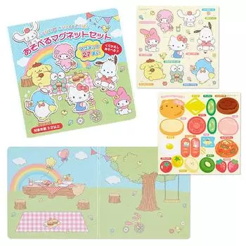 Sanrio Sanrio Персонажи Игровой Магнит Набор (Давайте попробуем серию) 757781