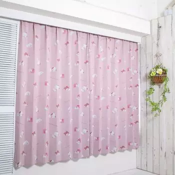 Sanrio Sanrio Персонажи затемняющие теплозащитные шторы Ширина 100 x 200 см Длина Набор из 2 шт. Kuromi My Melody Cinnamon Cinnamoroll Pochacco Sanrio
