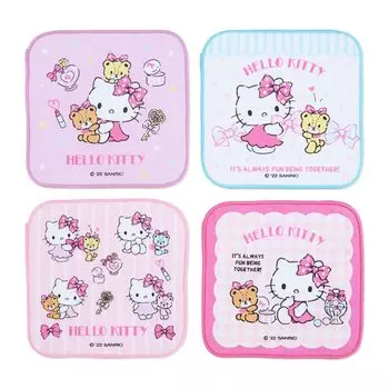 Sanrio Sanrio Petit Towel Set of 4 Hello Kitty Полотенца для мытья Hello Kitty Character 16 x x 16 см 631124 SANRIO 0.2