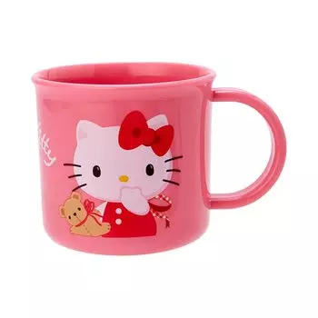 Sanrio Sanrio Plastic Cup for Children 200ml and Dish Dryer Safe Made in Japan Name Sticker Included Hello Kitty Hello Kitty Character 880655 SANRIO