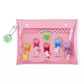 Sanrio (САНРИО) Плоская сумка Sanrio Chupa Chups Collaboration Vol. 2 символа Sanrio 20 x 26 x 0,3 см. Символ 765422 SANRIO
