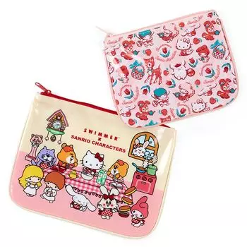 Sanrio (САНРИО) Плоский чехол Sanrio SWIMMERSANRIO CHARACTERS Sanrio Персонажи 19250,1 см Персонаж 483702 SANRIO