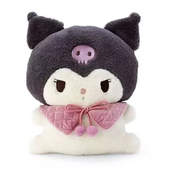 Sanrio (САНРИО) Плюшевая подушка Sanrio Kuromi Kuromi-chan Kuromi Potemoko Series Персонаж 25 x 8 x 35 см 512460 SANRIO