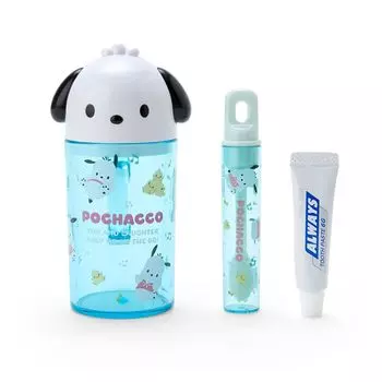 Sanrio Sanrio Pochacco Набор зубных щеток Набор зубных щеток Pochacco Pochacco 12 x 7 x 5 см Персонаж SANRIO 983993 (САНРИО) &