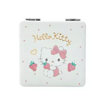 Sanrio Sanrio Pocket Mirror Compact Mirror Hello Kitty Hello Kitty 6 x 6 x New Life Personal Accessories Character 328260 SANRIO (SANRIO) 0.9cm