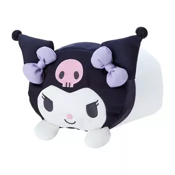 Sanrio (САНРИО) Подушка с бусинами Cool Touch Kuromi, приблизительная. Ширина 20 x Глубина 30 x Высота 25 см 427322