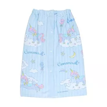 Sanrio (САНРИО) Полотенце-обертка Sanrio Cinnamoroll 70 см Cinnamon Cinnamoroll 70 x 115 x 1 см Персонаж SANRIO 004651