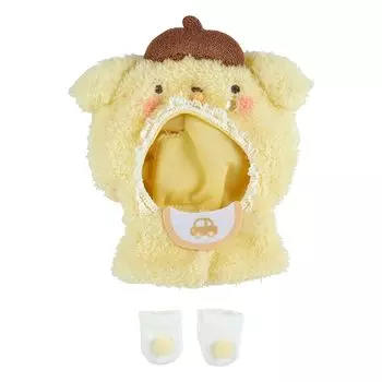 Sanrio Sanrio Pompompurin плюшевый костюм Enjoy Idol Baby Dress Up Supplies Pudding POMPOMPURIN xx 3 см Персонаж SANRIO 183768 (САНРИО) 14.2 13.3