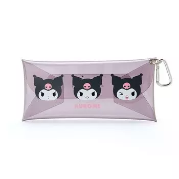 Sanrio Sanrio Прозрачный чехол для аксессуаров Куроми Куроми Персонаж 9 xx 18 см 492141 SANRIO (САНРИО) Куроми-тян 1.5 фиолетовый