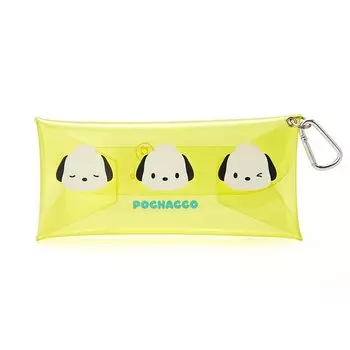 Sanrio Sanrio Прозрачный чехол для аксессуаров Pochacco Pochacco Персонаж 9 xx 18 см 492116 SANRIO (САНРИО) 1,5