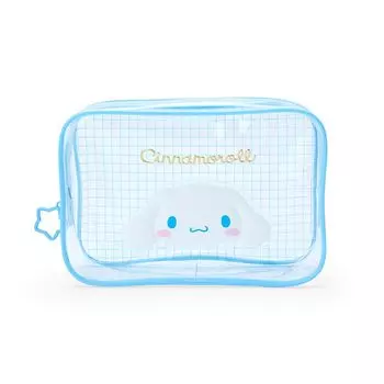 Sanrio (САНРИО) Прозрачный виниловый чехол Sanrio Cinnamoroll с корицей и корицей 14 x 21 x 6 см, персонаж SANRIO 004090