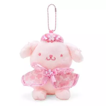 Sanrio Sanrio Sakura Design Series Mascot Holder Pompompurin Purin POMPOMPURIN x 13 x 9 см Персонаж 440311 SANRIO (САНРИО) 12,5
