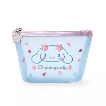 Sanrio Sanrio Sakura Design Series Mesh Pouch Cinnamoroll Cinnamoroll 9 x 15 x 5 см Персонаж 960993 SANRIO (САНРИО)