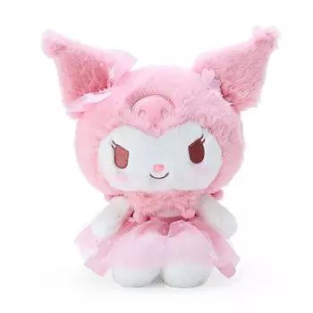 Sanrio Sanrio Sakura Design Series Мягкая игрушка L Kuromi Kuromi 25 x 22 x 16 см Персонаж 440060 SANRIO (САНРИО) Куроми-тян