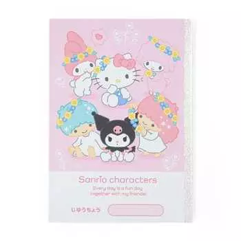 Sanrio (САНРИО) Sanrio Бесплатная книга Персонажи Sanrio 17,8 x 0,3 x 25,2 см Детские обучающие канцелярские принадлежности Персонаж 484792 SANRIO