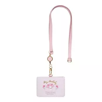 Sanrio (САНРИО) Sanrio Card Case Двойной чехол для удостоверения личности My Melody My Melody My Melody 7,5 x 10,5 x 1,5 см Новая жизнь Персональные аксессуары Персонаж 458597 SANRIO