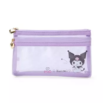 Sanrio (САНРИО) Sanrio Flat Pen Case Kuromi Kuromi-chan Kuromi 11E0E.5cm Персонаж 054089 SANRIO