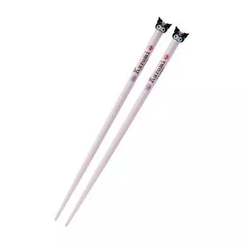 Sanrio (SANRIO) Sanrio Kuromi Chopsticks with Mascot Chopsticks Kuromi-chan Kuromi 21 x 2.4 x 1cm Character SANRIO 989801