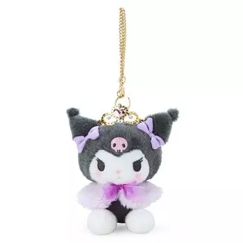 Sanrio (SANRIO) Sanrio Mascot Holder Kuromi Kuromi-chan Kuromi 10.5 x 6 x 13cm Throbbing Tiara Series Character 947733 SANRIO