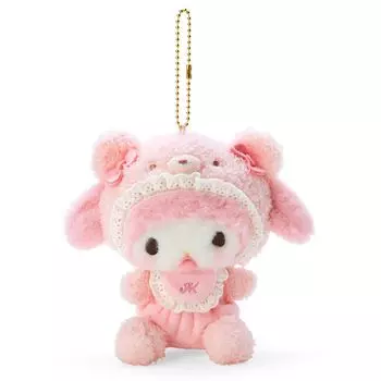 Sanrio (SANRIO) Sanrio Mascot Holder My Melody My Melody My Melody 12 x 8 x 13cm Latekuma Baby Design Series Character 618942 SANRIO