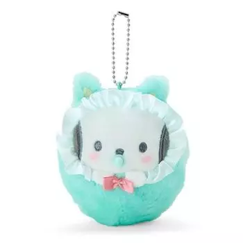 Sanrio (САНРИО) Sanrio Mascot Holder Pochacco Pochacco 10 x 7,3 x 4 см Пеленальный талисман для младенцев 978787 SANRIO