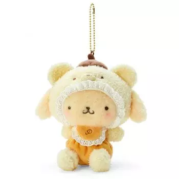 Sanrio (САНРИО) Sanrio Mascot Holder Pompompurin Purin POMPOMPURIN 14 x 8 x 14 см Latekuma Baby Design Series Персонаж 619060 SANRIO