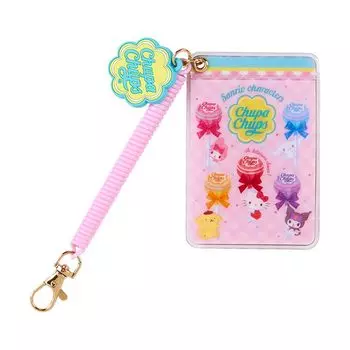 Sanrio (САНРИО) Sanrio Pass Case Chupa Chups Collaboration Vol. 2 персонажа Sanrio 10,5 x 7 x 0,3 см Персонаж 765082 SANRIO