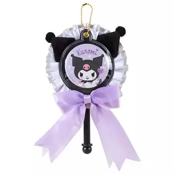 Sanrio (САНРИО) Sanrio Rosette Stick Mascot Mascot Holder Kuromi Kuromi-chan Kuromi 19,5101,5 см Персонаж 920941 SANRIO