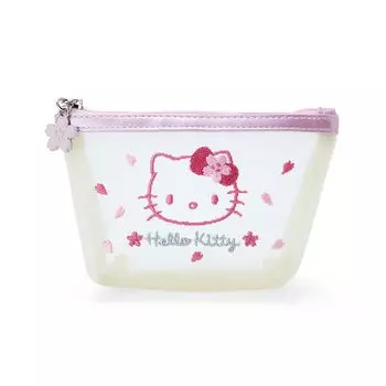 Sanrio (САНРИО) Сетчатая сумка Sanrio Sakura Design Series Hello Kitty Hello Kitty 9 x 15 x 5 см, персонаж 960519 SANRIO