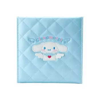 Sanrio (САНРИО) Складное зеркало Sanrio Cinnamoroll с буквами, подставка для зеркала, корица, корица, 15,5 x 15 x 2 см, персонаж SANRIO 124702