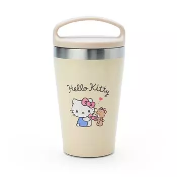Sanrio Sanrio Steel Cup Стакан из нержавеющей стали с ручкой Hello Kitty Hello Kitty 16 xx Стакан из нержавеющей стали с ручкой Персонаж 951587 SANRIO