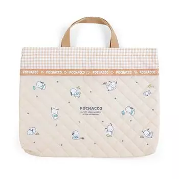 Sanrio (САНРИО) Стеганая сумка Sanrio Pochacco Pochacco 30 x 42 x 4 см Стеганая сумка Character 207870 SANRIO