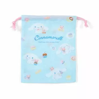 Sanrio (САНРИО) Сумка Cinnamoroll с завязками и складками S (Окаши), 733946