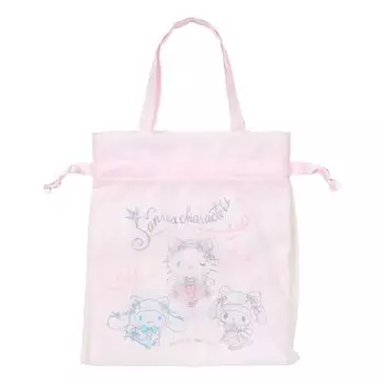 Sanrio (САНРИО) Сумка с завязкой и ручкой (белая кошка балерина) Персонажи Санрио 463183