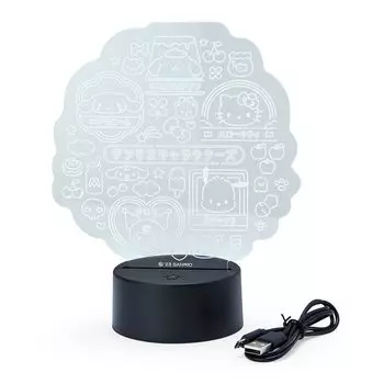 Sanrio (САНРИО) Светодиодная подсветка в стиле неоновых персонажей Sanrio (Sanrio Яркий Неон) 597163