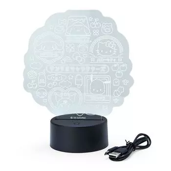 Sanrio (САНРИО) Светодиодная подсветка в стиле неоновых персонажей Sanrio (Sanrio Яркий Неон) 597163