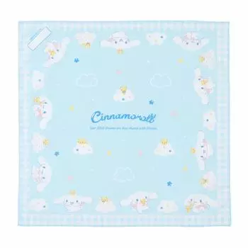 Sanrio (САНРИО) Ткань для обеда Sanrio, прибл.. 43 x 43 см. Пространство для имени. Сделано в Японии. Cinnamoroll Cinnamoroll Персонаж 747327 SANRIO