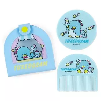 Sanrio Sanrio Зеркальный гребень с виниловым чехлом Tuxedosam TUXEDOSAM Модные товары Персонаж xx см 795771 SANRIO (САНРИО) ~Санрио навсегда~ 8.5 1.2 8.2