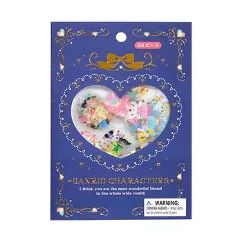 Sanrio Seal Set make you like it Sanrio Characters Approximately width 11 x depth x height cm 94 pieces patterns x 2 pieces 20 character designs