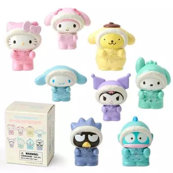 Sanrio Secret Mascot Персонажи Sanrio 248908 (Пушистая зима) розовый