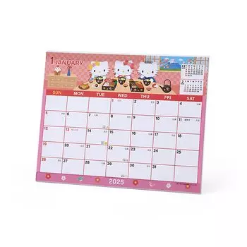 Sanrio Sheet Calendar 2025 Hello Kitty Tabletop 451461