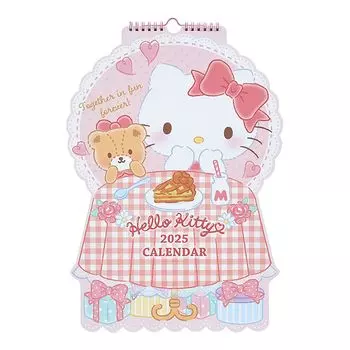 Sanrio Штампованный календарь 2025 Hello Kitty настенный 454419