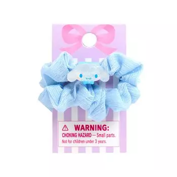 Sanrio Slim Scrunchie Cinnamoroll Hair Clip Hair Accessory Width 7 x Depth 7 x Height Polyester 176796 Approx. 1.5cm