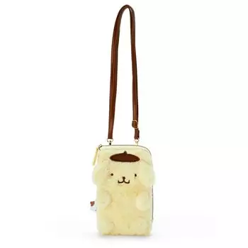 Sanrio Смартфон плечо ягодицы Puripuri Purin Pompompurin Purin POMPOMPURIN 20 x 12 x Персонаж 228281 2.5 см