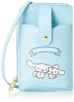 [Sanrio] Сумка через плечо для смартфона, небесно-голубая