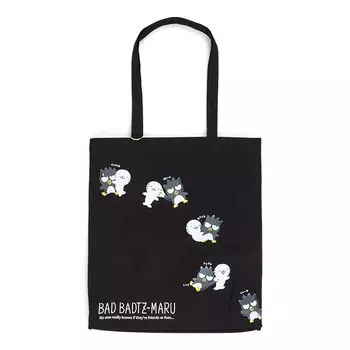 Sanrio Сумка-тоут Bad Badtz-Maru The Usual Two Badtz-Maru Badtz-Maru BAD BADTZ-MARU 38 x 35 x 10 см Персонаж 145220