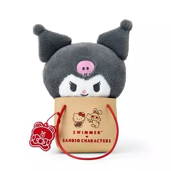 Sanrio SWIMMER Plush Toy Kuromi Polyester Ages 414034 (2nd Edition) 3+
