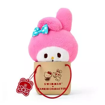 Sanrio Swimmer Plush Toy My Melody Polyester Ages 413666 (2nd Edition) 3+